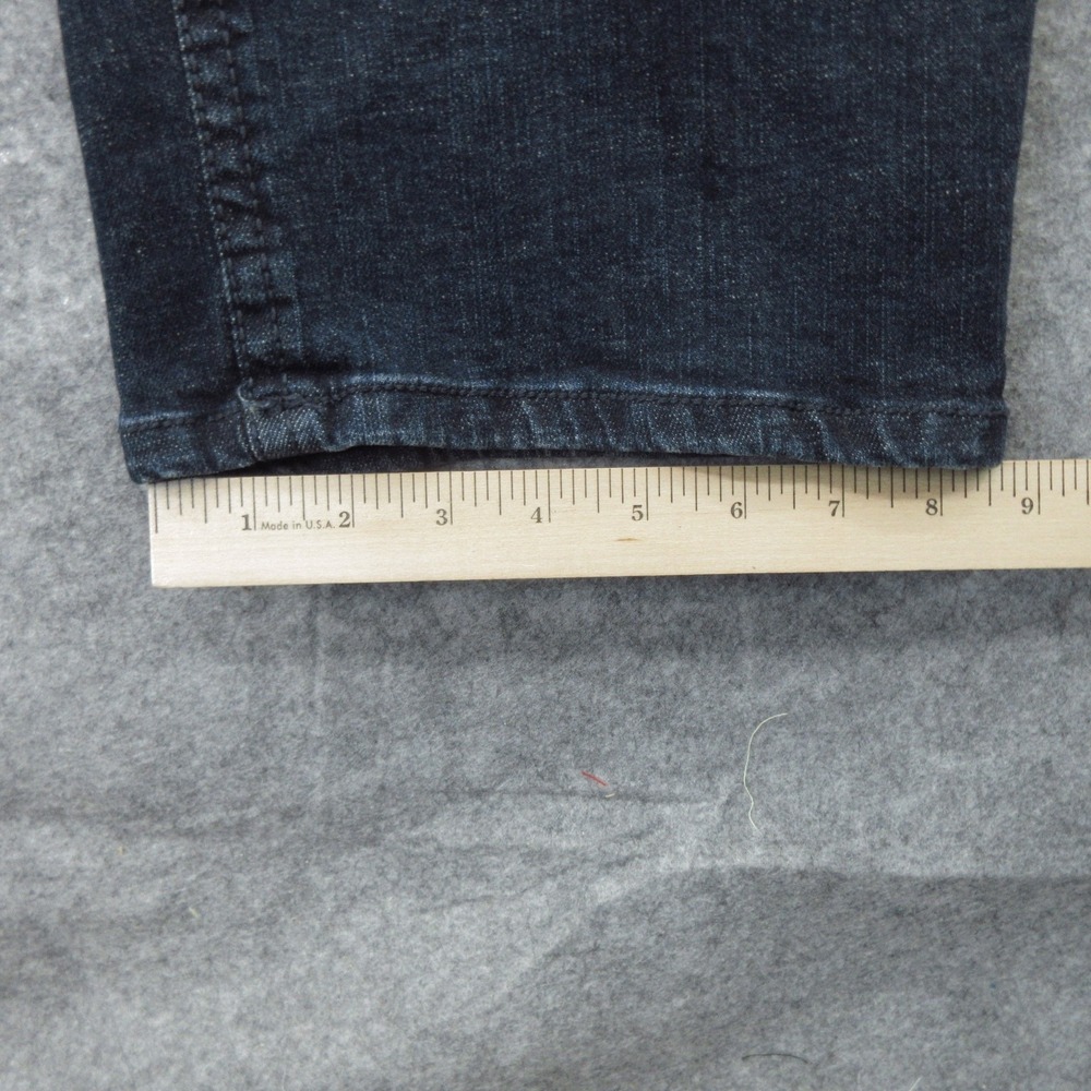 TK Axel Jeans Mens 38x31 Blue Slim Boot Dark Wash Denim Stretch Modern Fit - Picture 12 of 16